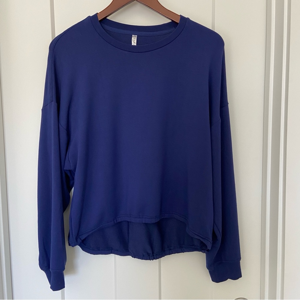 Fabletics Womens Luxe Cinched Pullover w/drawstring - S Small - Excellent Cond